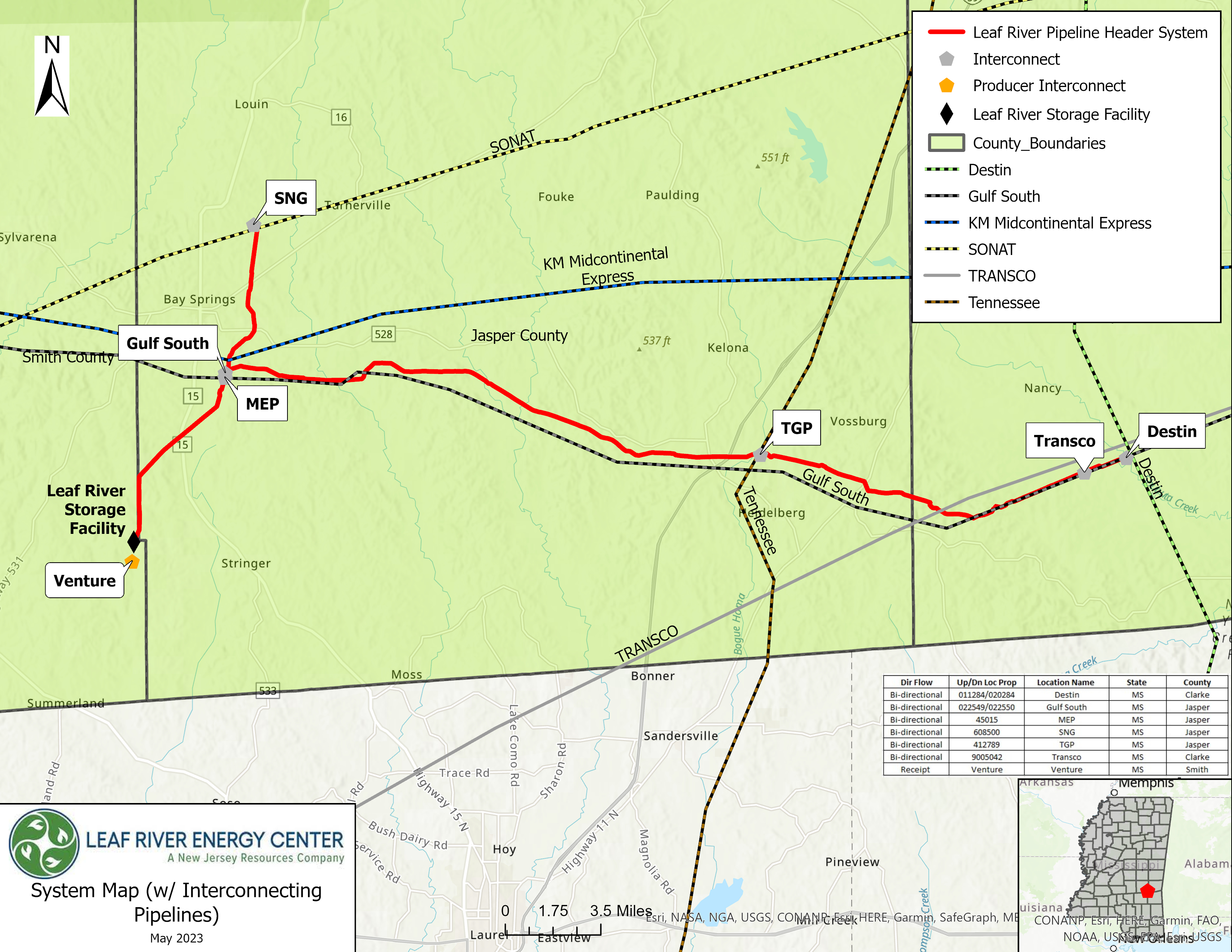 facilities map